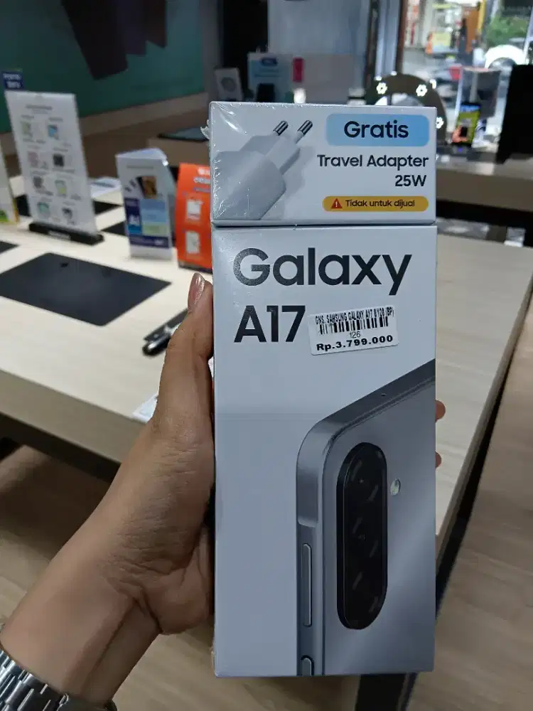 Ready samsung A17 8/128 garansi resmi 1tahun atlantis dahsyat