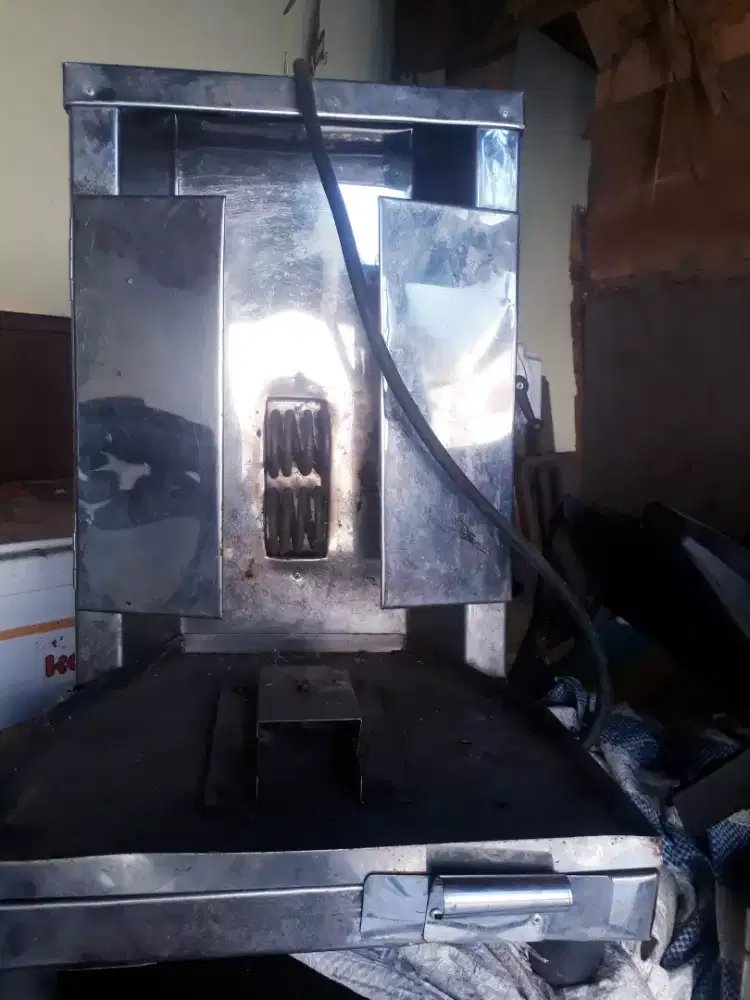 Burner kebab 4kg minus stand besi