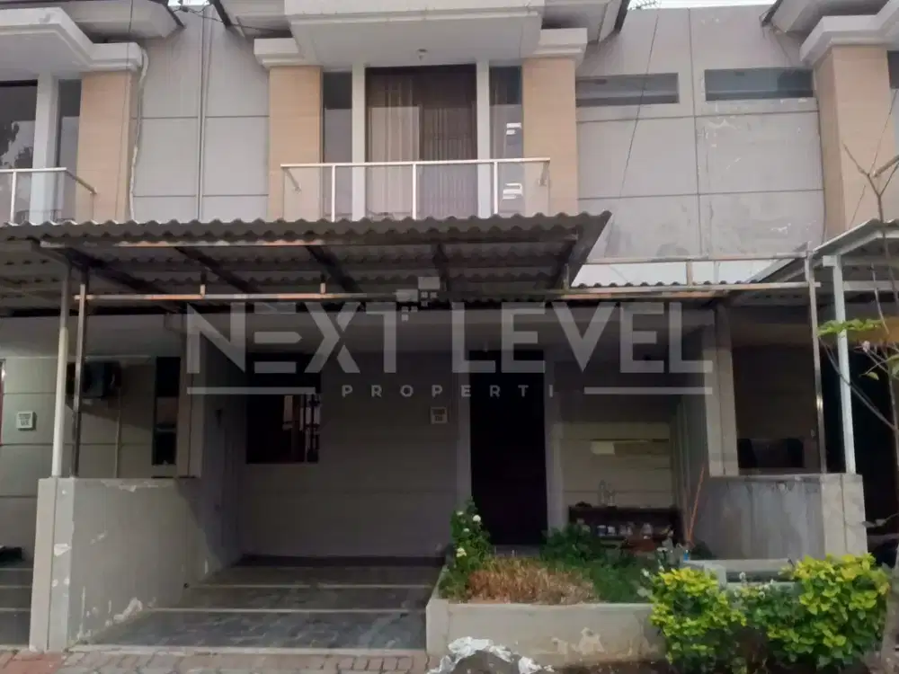 DISEWAKAN Rumah Modern 2 Lantai di Pantai Mentari Surabaya – Cluster Hamilton (Lebar 6, Siap Huni)