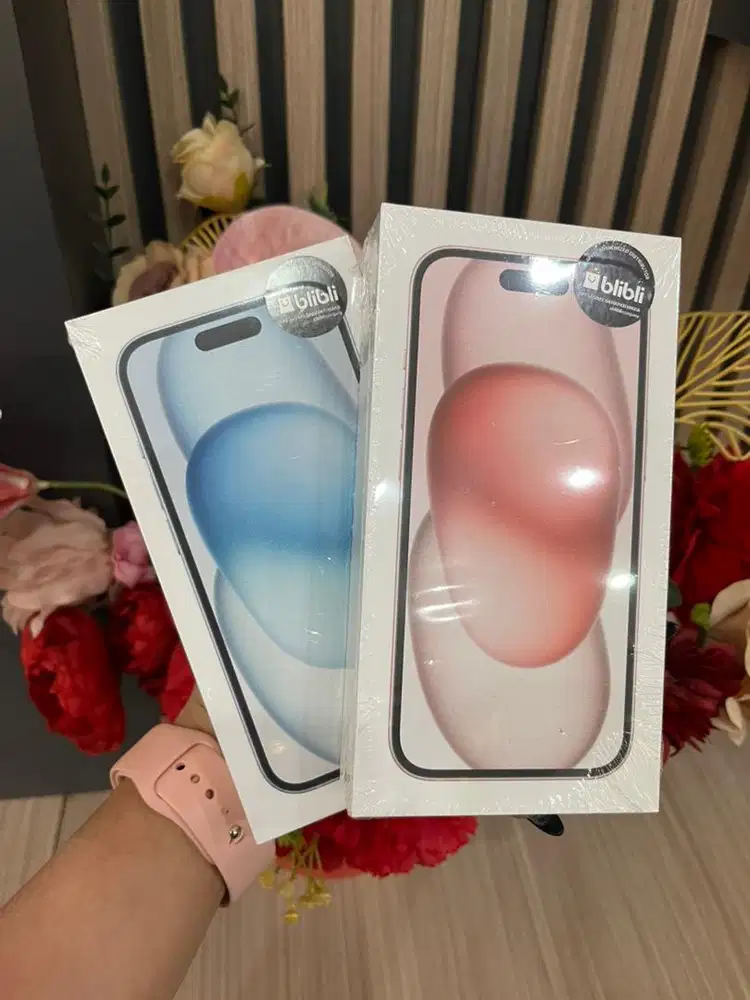 iphone 15 new 128gb garansi resmi indo