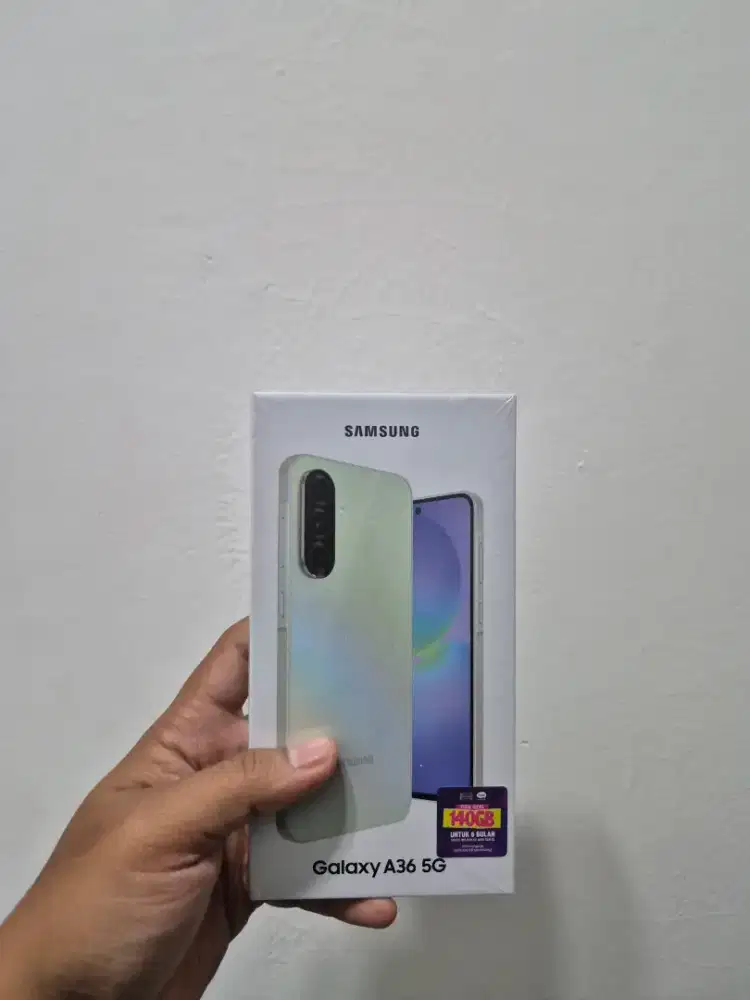 PROMO CASHBACK !!! SAMSUNG A36 5G 8/256 BARU BERGARANSI RESMI