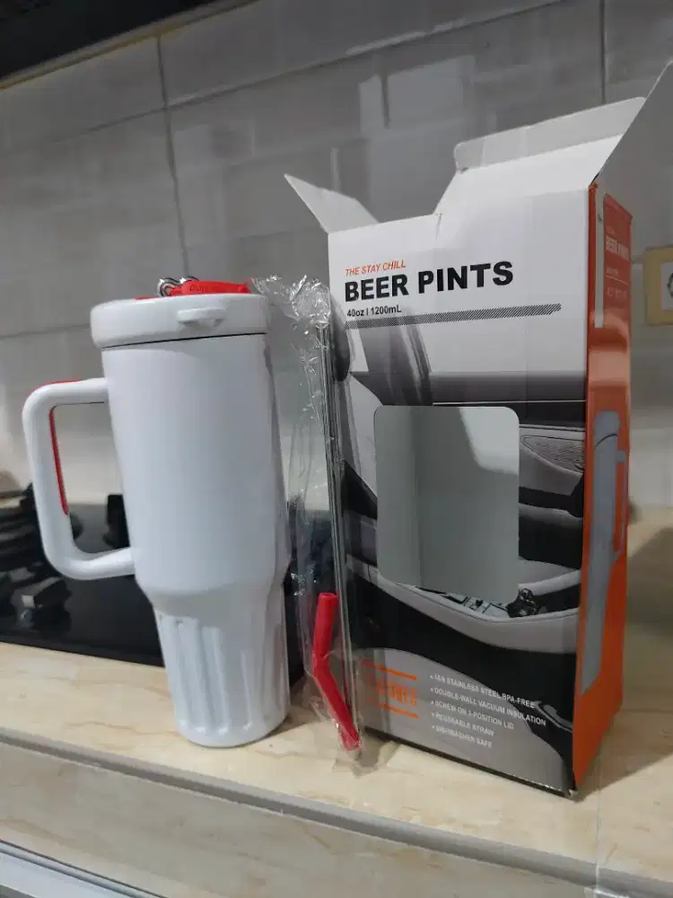 Tumbler/Botol Minum Stainless Steel 1200ml New Murah
