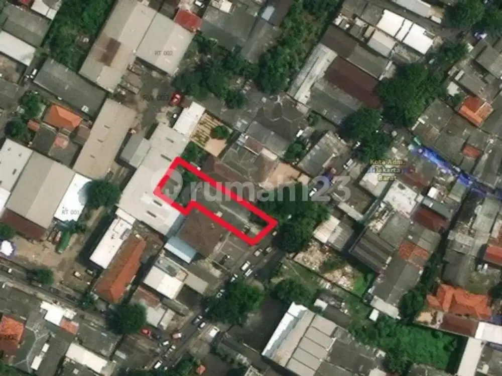 Kavling disewa di lokasi strategis Jl. Raya Duri Kosambi, DK 498