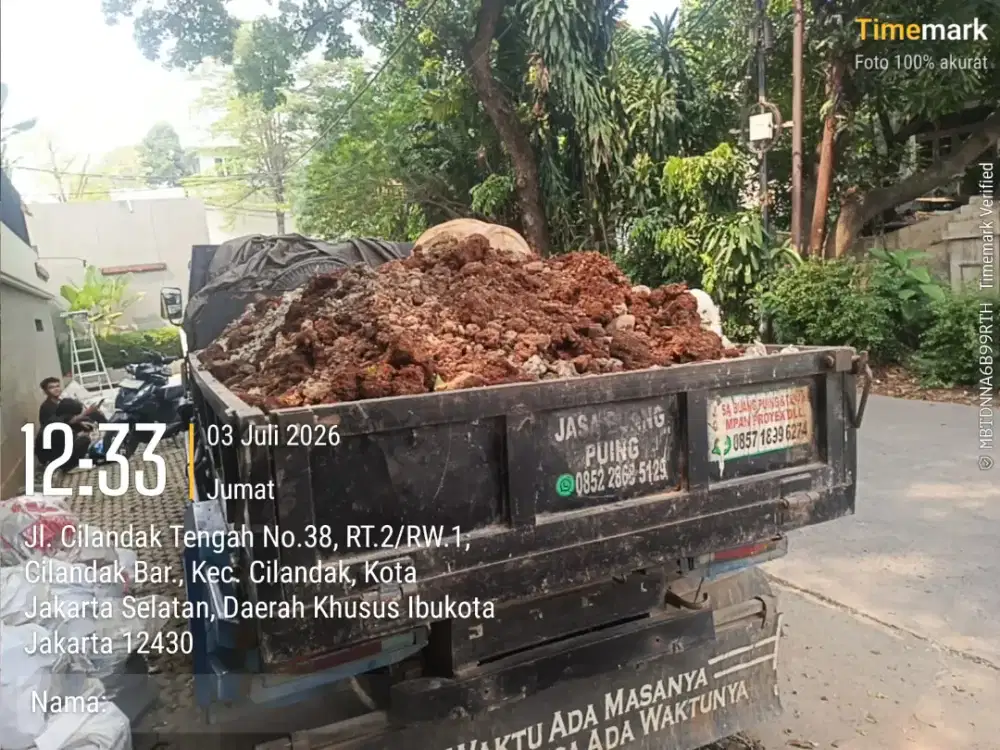 Jasa pengurugan dan buang puing