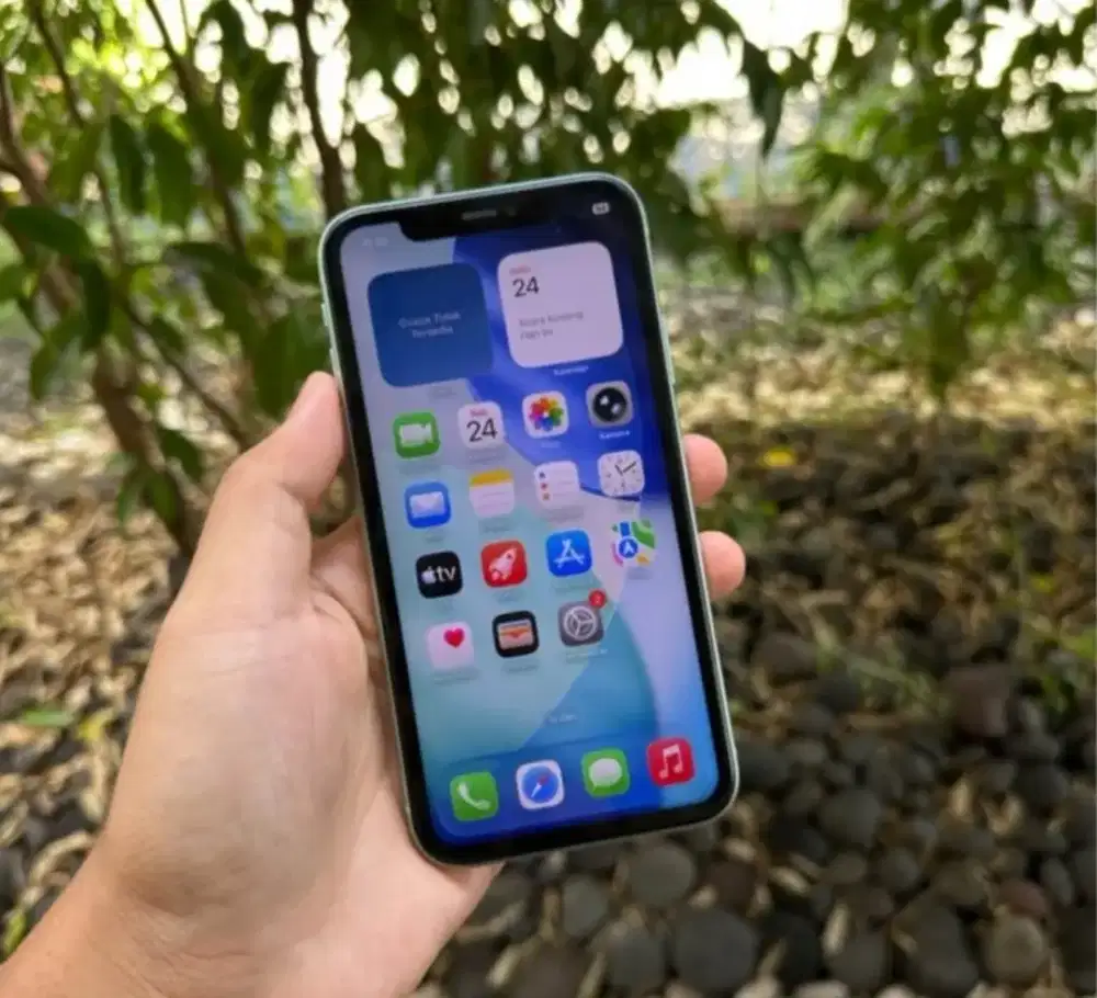 iphone 11 128Gb Fullset ex inter jaringan aman all operator