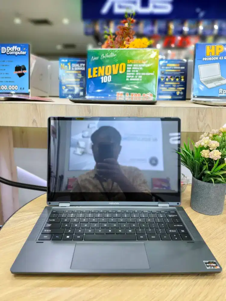 LAPTOP ADVAN RYZEN 3 TOUCHSCREEN FLIP 360