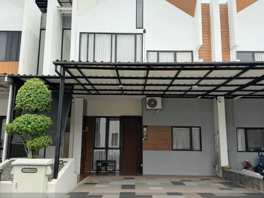 Jual Cepat! Rumah 2 Lantai Fully Renovasi di The Anggana Village, Pakansari – Cibinong