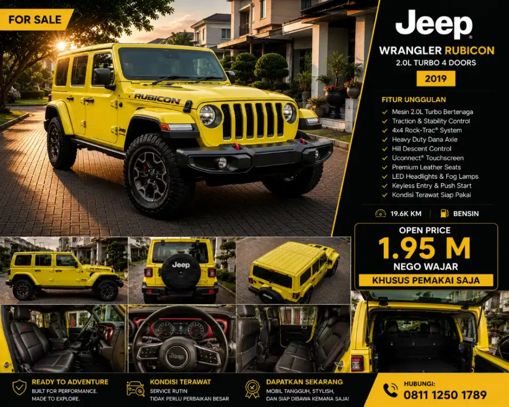Jeep Rubicon 2023 Velocity Yellow