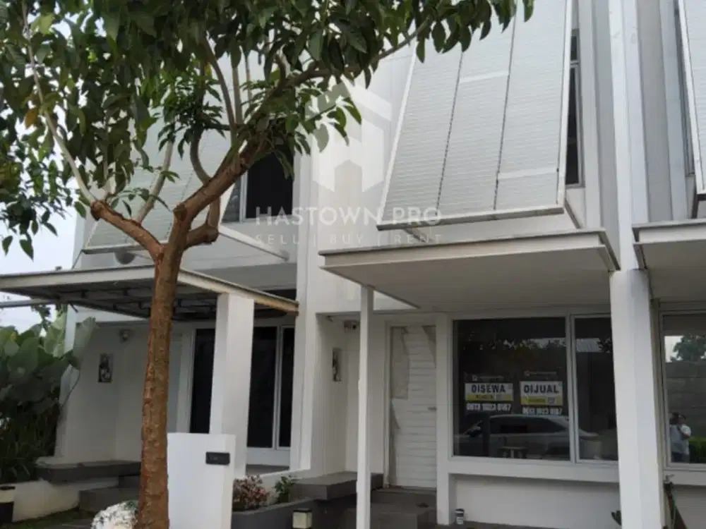 Disewakan Rumah cluster Inspirahaus Tabebuya BSD
