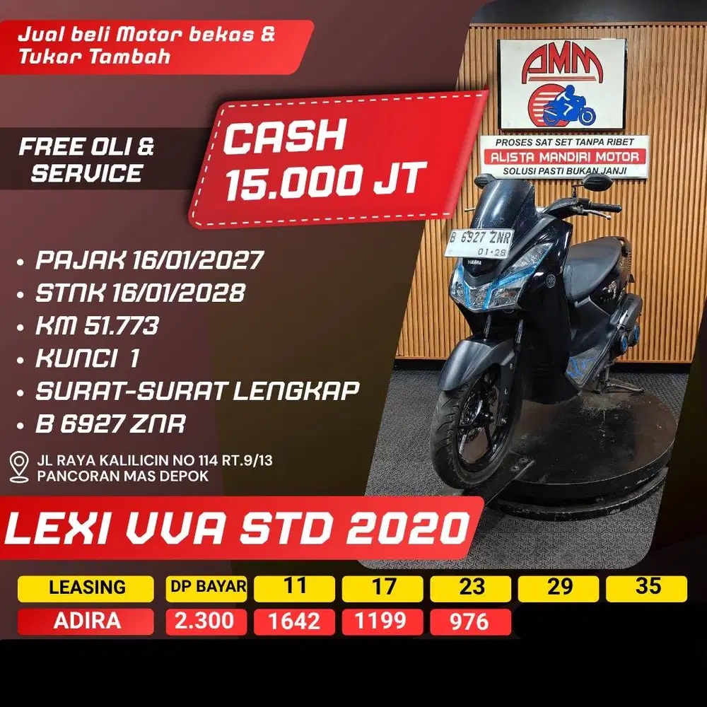 LEXI VVA STD 2020 PAJAK HIDUP SPAYLATER KREDIVO CASH / KREDIT ALISTA