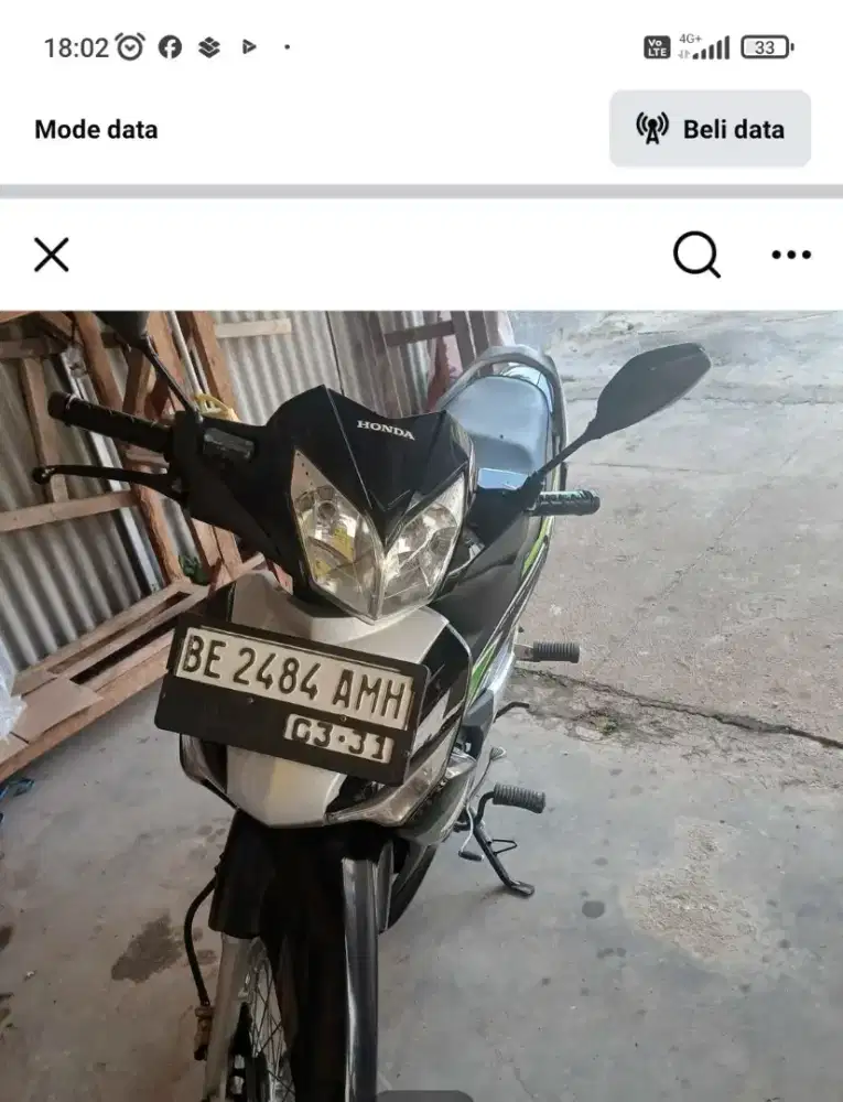 Motor supra x 125 d thn 2011