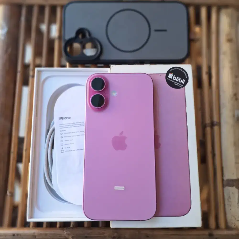IPHONE 16 RESMI IBOX MULUSS FULSET ORIGINAL