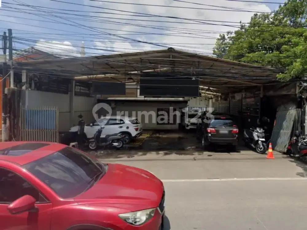 Rumah sewa luas pinggir jalan raya di Jl. Peta Barat, PB 508