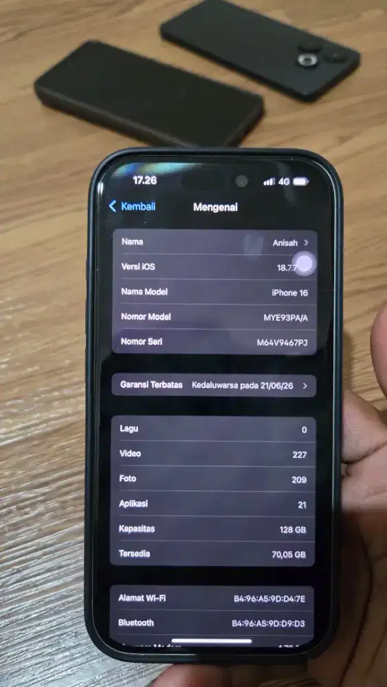 Iphone 16 128 no minus