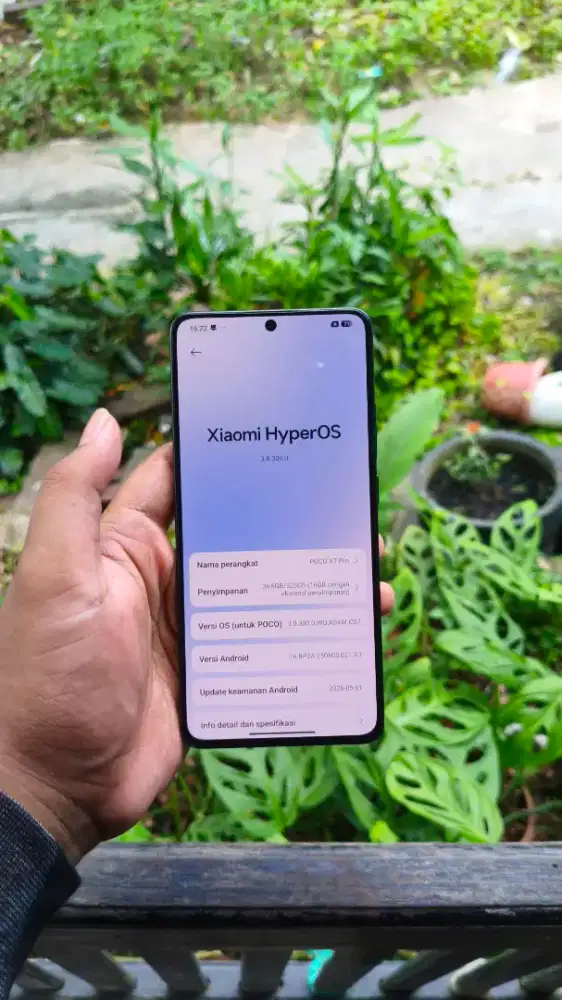 Poco x7 pro ram 12/512 GB