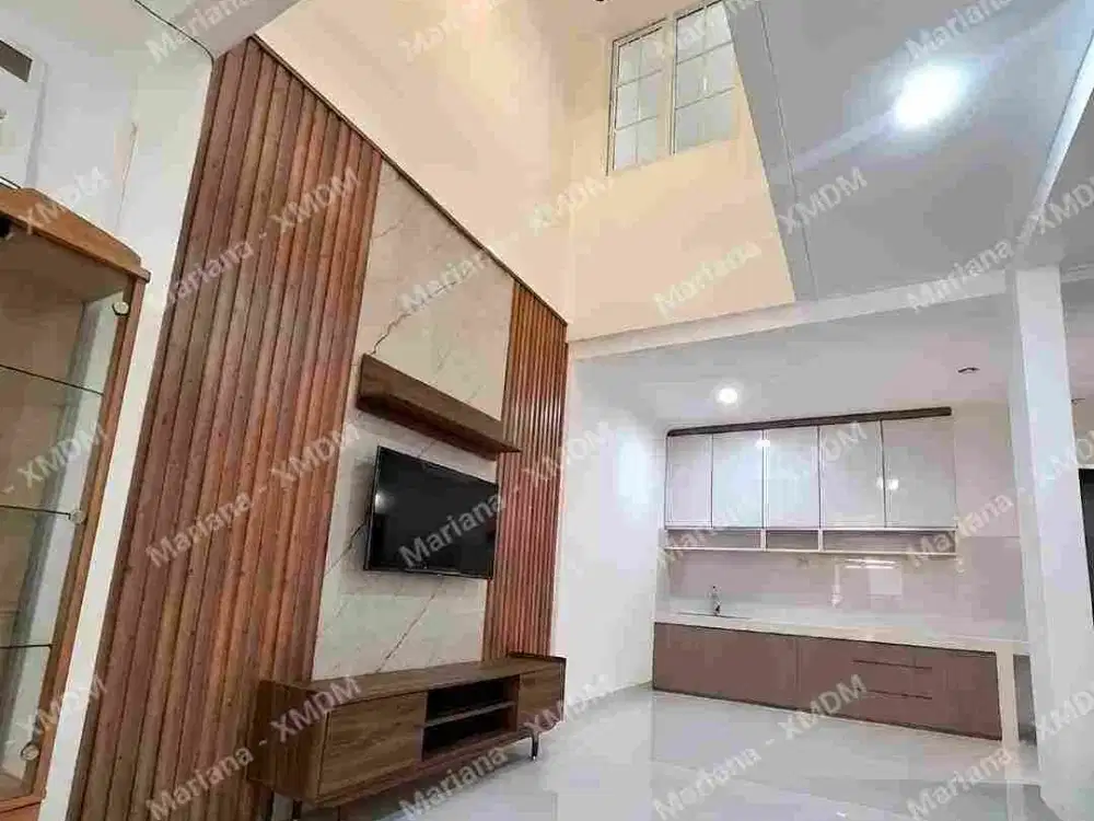 TURUN HARGA! DIJUAL RUMAH FULL RENOVASI di MENAGGIO VILLAGE, VIEW TAMAN