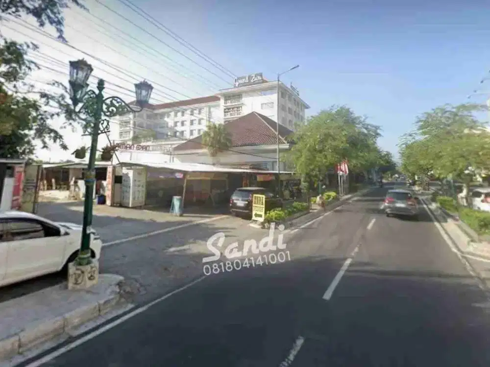 Tanah Dijual Tepi Jalan Mangkubumi, Utara Malioboro Jogja