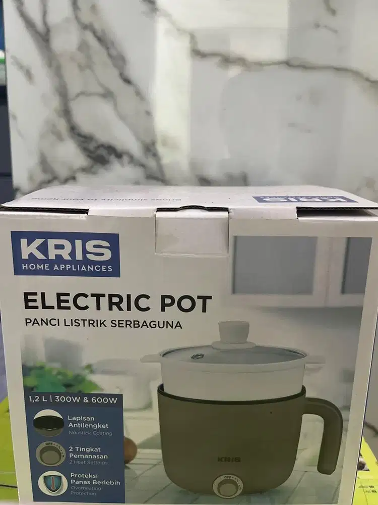 Electric pot merek kris home appliamces
