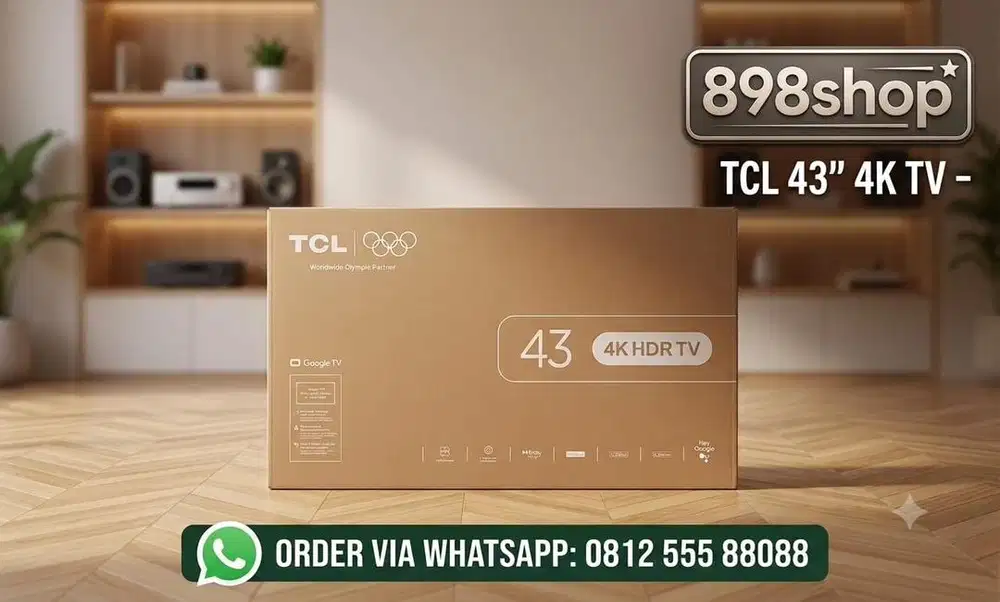 TCL TV 43 Google TV Android 11 UHD4K  Dolby AudioDigital HdMI 2.1