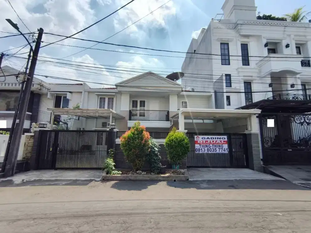Ss.3840 - Murah !! Dijual Rumah Minimalis 12x20 Siap Huni Hadap Selatan di Janur Kuning Residence