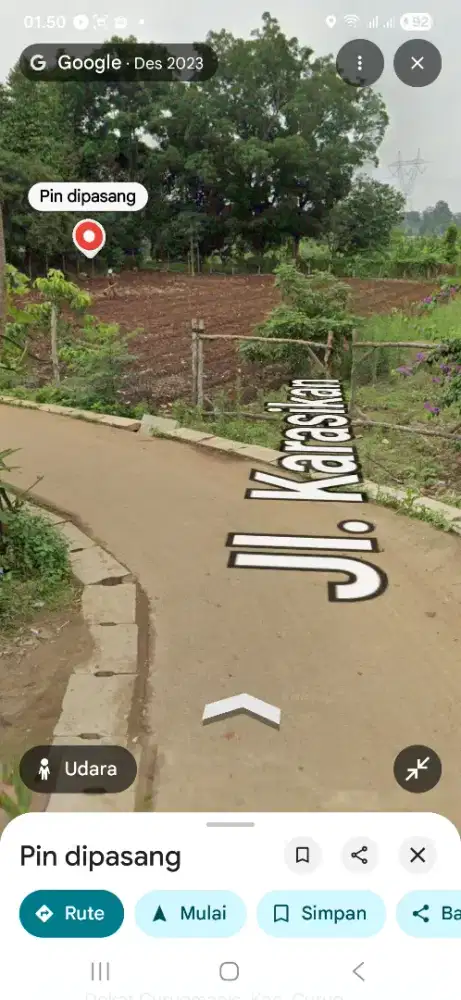 Tanah kebun padat
