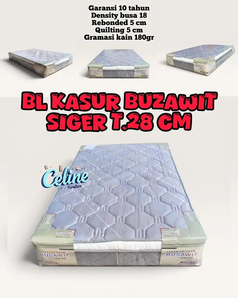 KASUR BUSA BIGFOAM BUZAWIT SIGER T.28 cm