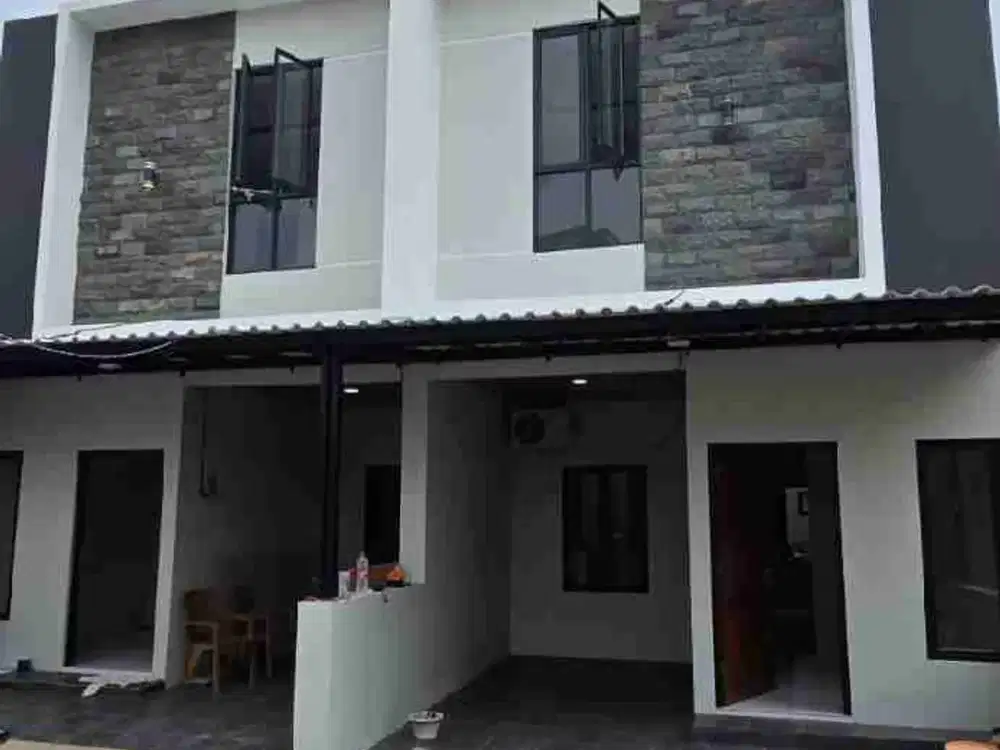 Rumah 2 Lt Konsep Modern Minimalis Harga Ekonomis di Jakarta