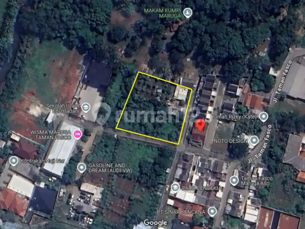 Kavling dekat jalanTol di Ciputat, Tangerang Selatan *0012-CHRWIR*