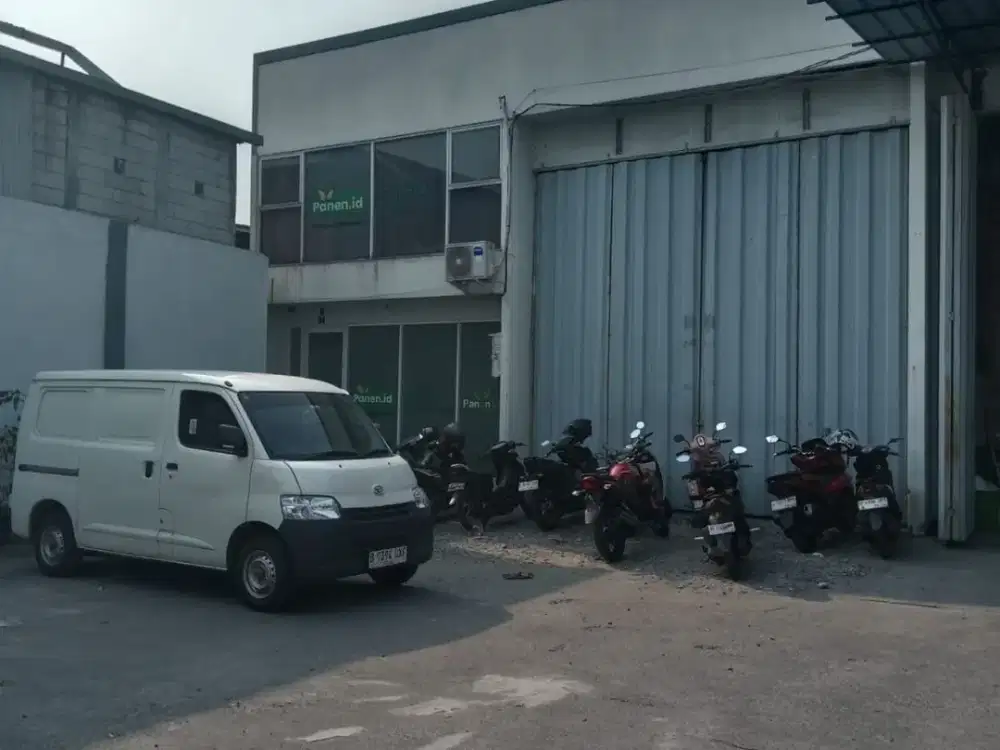 Disewakan Gudang Halim Jurumudi Tangerang Dekat Tol Bandara Akses Kontainer 40 Feet