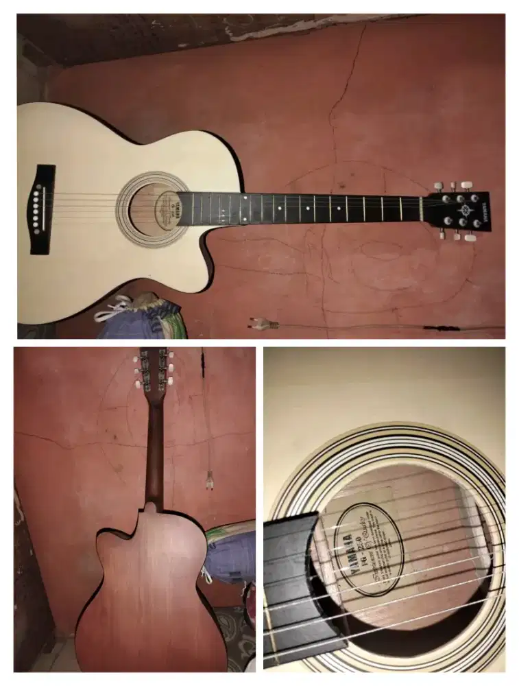 dijual gitar akustik pemakaian pribadi
