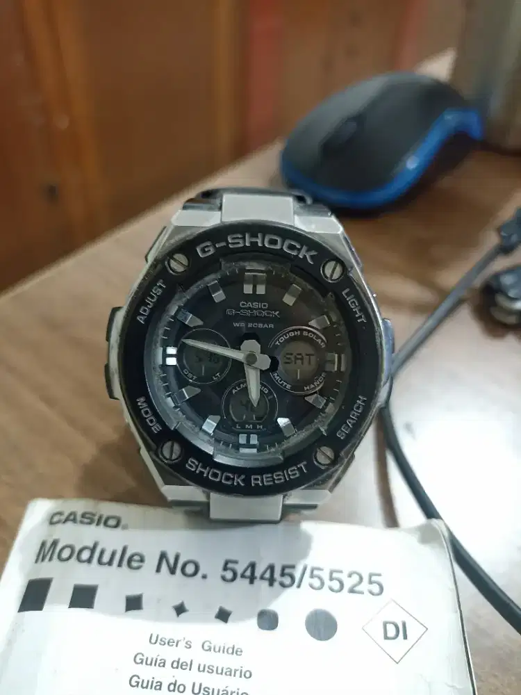 Casio G-Shock GST-S300 G-Steel Tough Solar Original - BU Cepat!