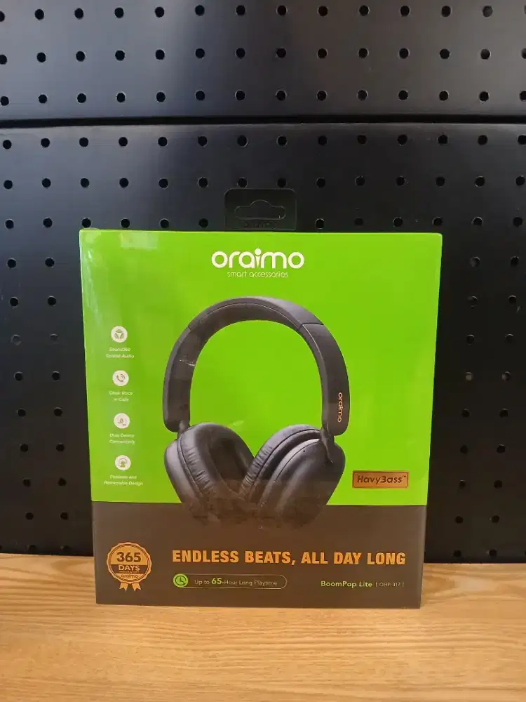 Oraimo Headphone Wireless Bluetooth BoomPop Lite Head Phone