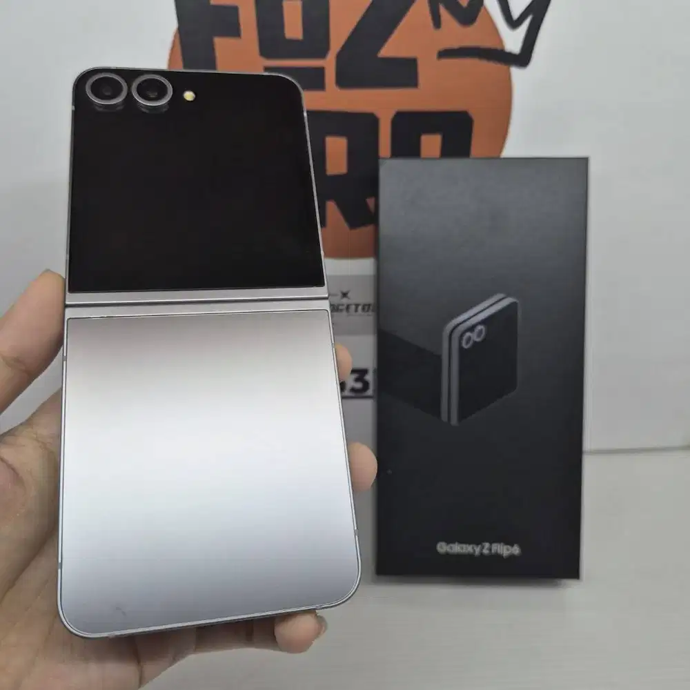 Samsung Z Flip 6 12/256gb Silver FULLSET No Minus EX SEIN