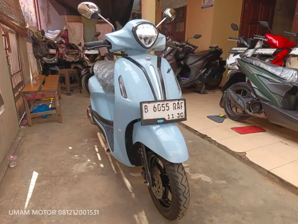 KM 8K YAMAHA GRAND FILANO 2025 BLN 11 BS TT 2024 DI CILEDUG HARGA PAS