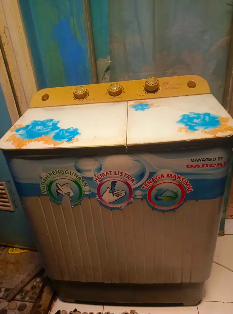 Mesin cuci 2 tabung