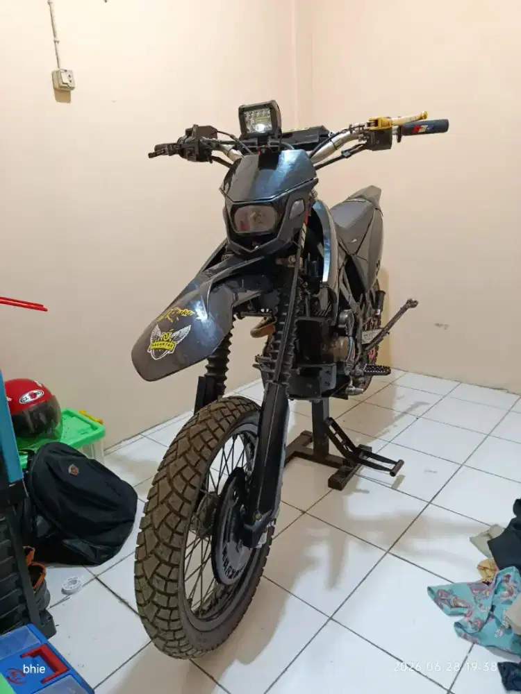 Jual cepat Kawasaki D-Tracker 2014 upgrade