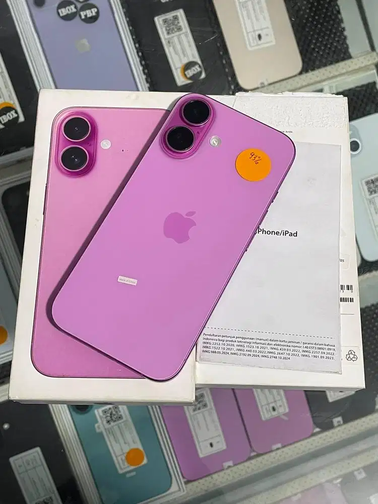 iPhone 16 128GB iBox Garansi ON Oktober 2026