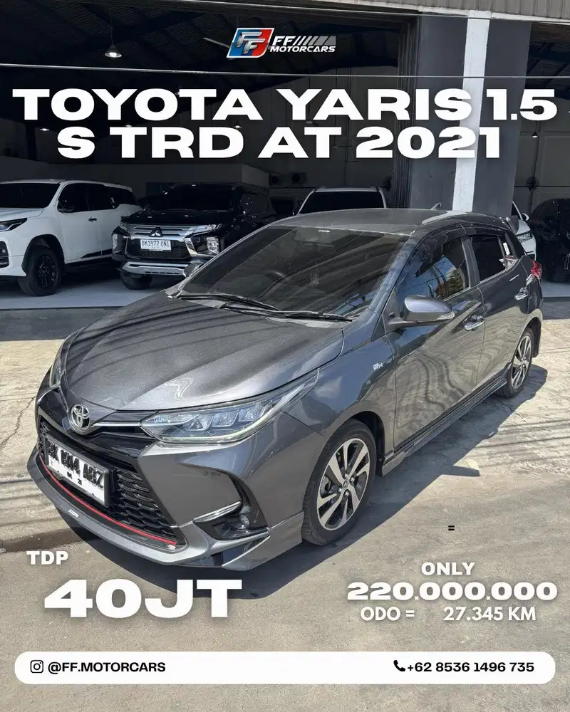 Toyota Yaris 1.5 S TRD AT 2021.