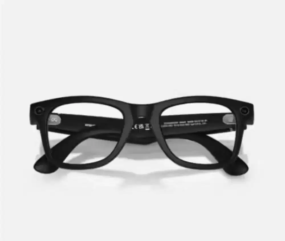 RAY BAND GEN 2 , Kaca Mata Hitam Dengan Case Kulit Coklat.