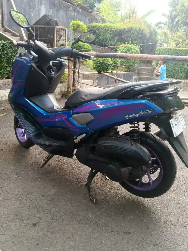 NMAX 2018 Biru Kunci upgrade keylesss