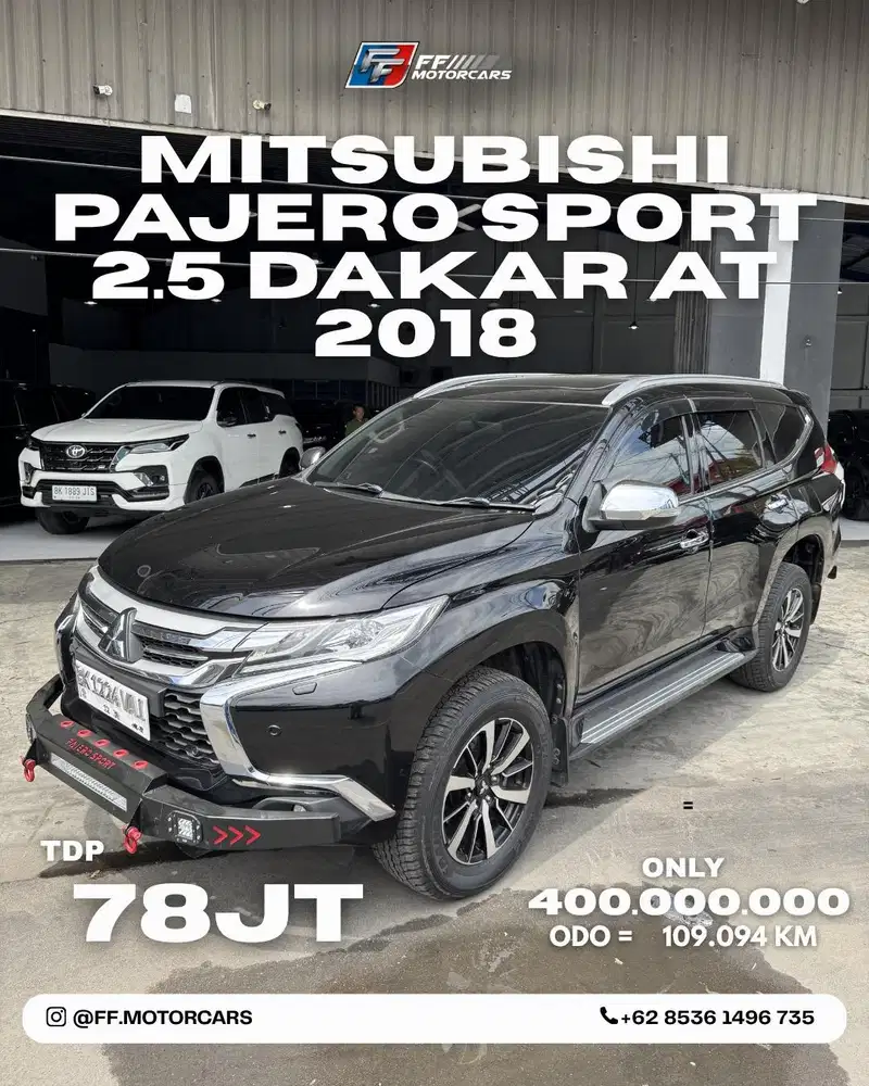 Mitsubishi Pajero Sport 2.5 Dakar AT 2018.