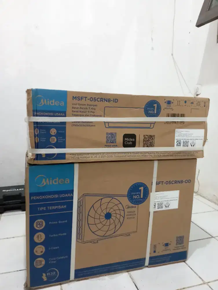 AC MIDEA 1/2 PK UNIT ONLY (BARANG BARU)