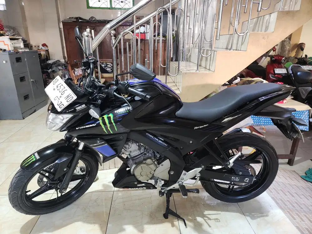 Vixion all new hitam monster energy 2020awal Gbm