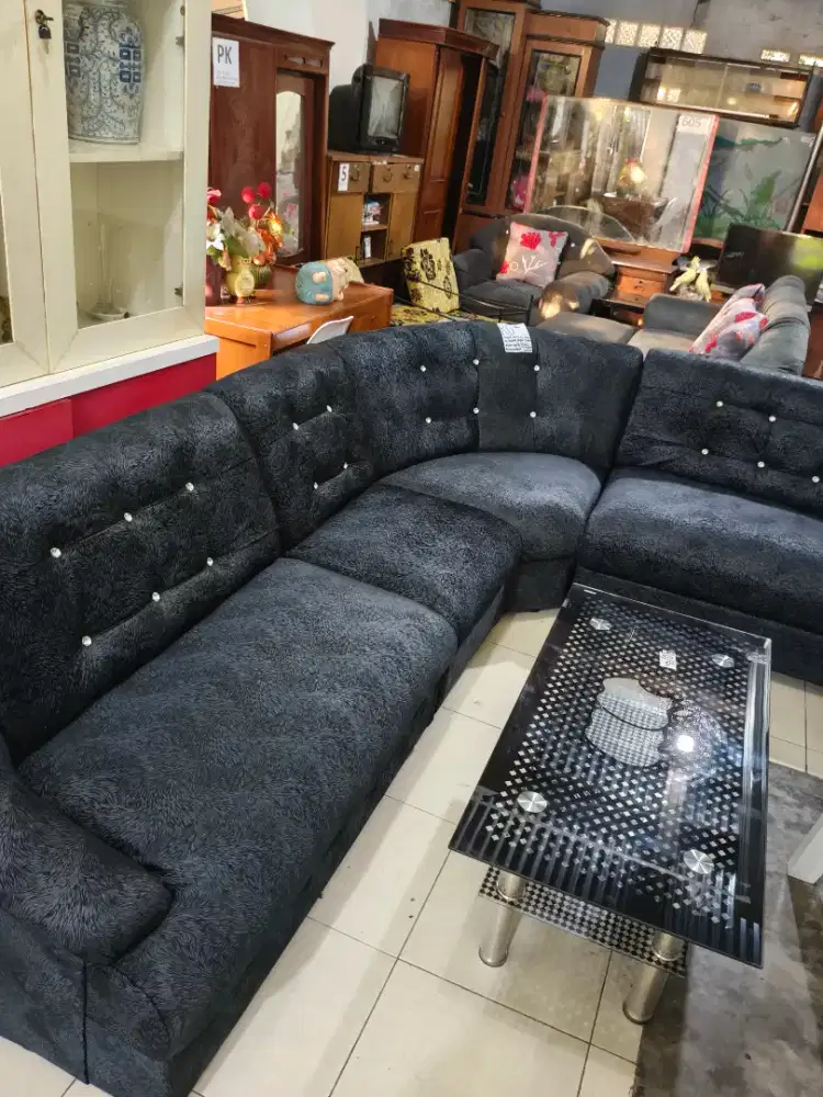 1Set Sofa Sudut Kapasitas 6Person