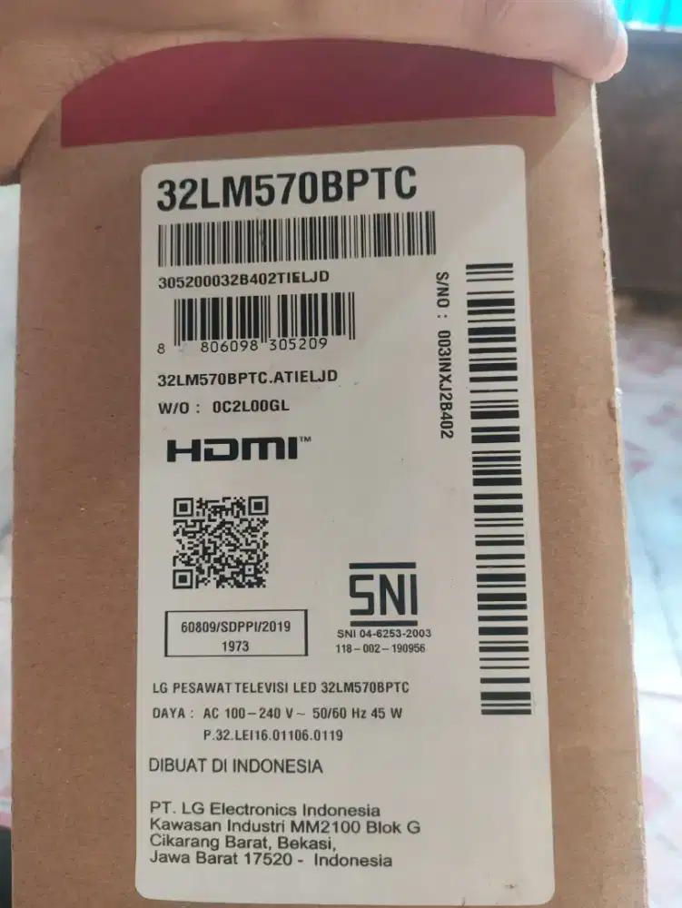 smartTV LG 32inc