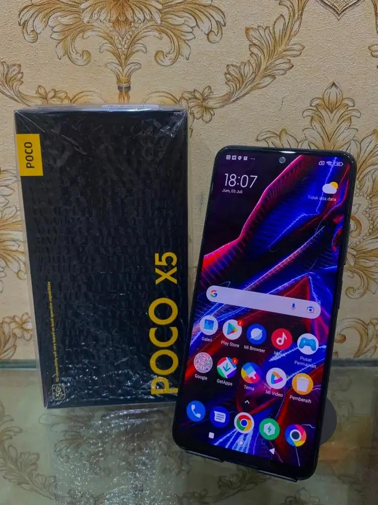poco x5 5g ram 8/256gb fullset
