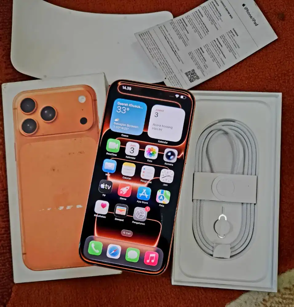 Iphone 17 pro max 256gb