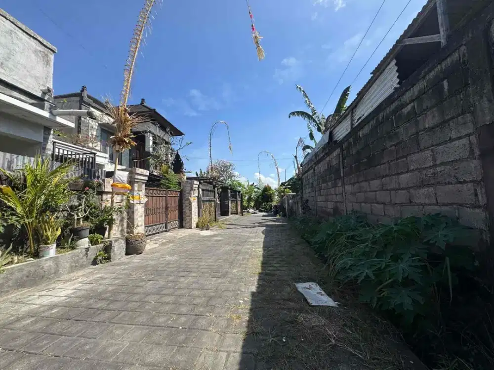 tanah kavling denpasar timur jalan siulan