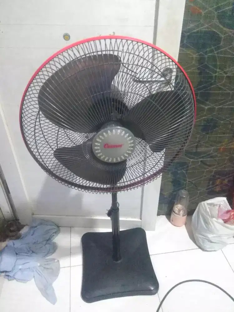 Kipas angin stand fan 16 inch cosmos normal siap pakai nego tipis