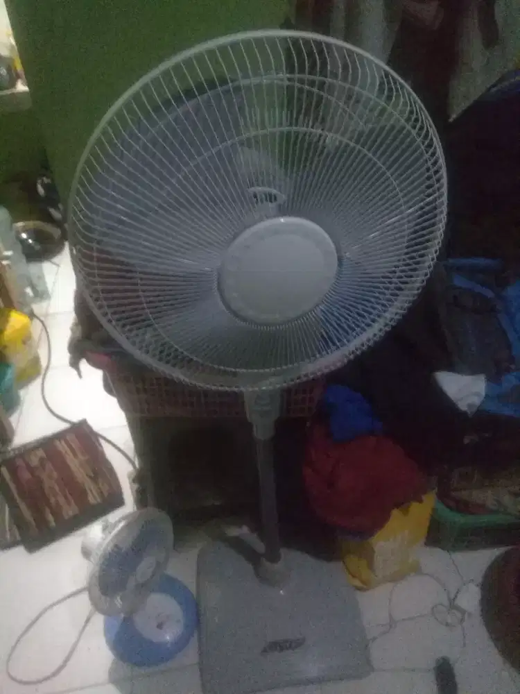 Kipas angin stand fan 16 inch cosmos twino normal siap pakai nepis